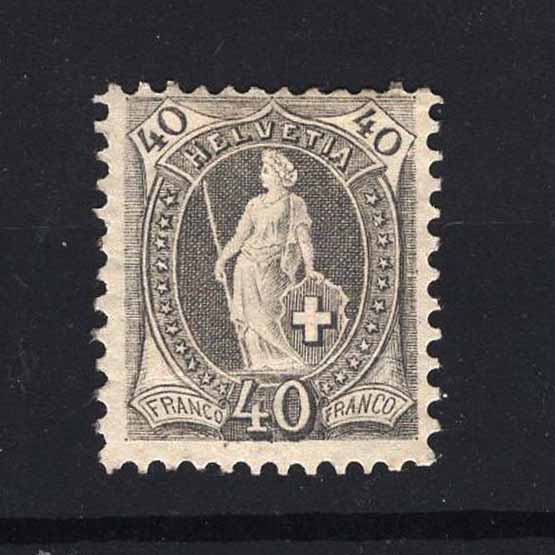 Lot 22099 - Switzerland 1894-1902 -  UPA UPA Auction UPA 98