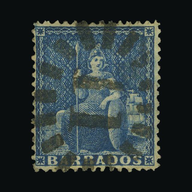 Lot 2210 - barbados 1861 -  UPA UPA Auction UPA 98