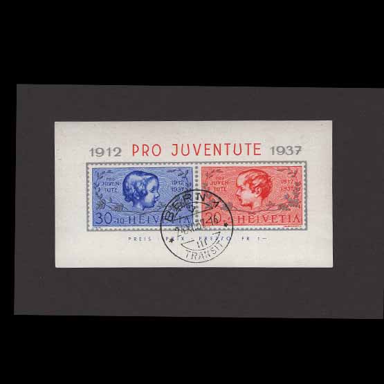 Lot 22143 - Switzerland 1937 -  UPA UPA Auction UPA 98