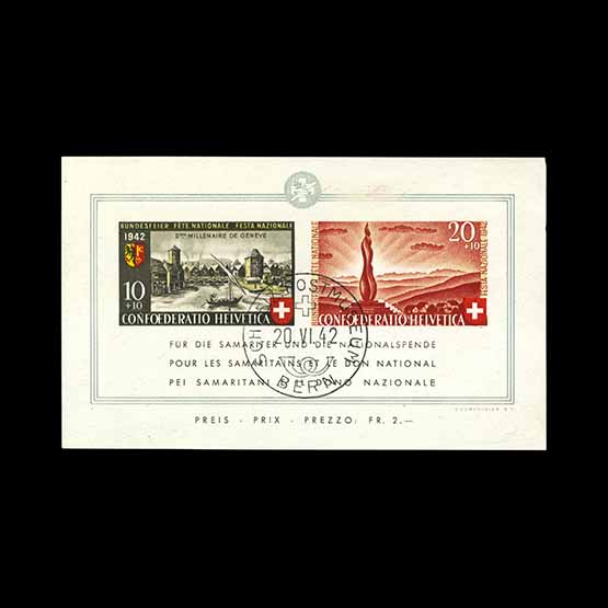Lot 22151 - Switzerland 1942 -  UPA UPA Auction UPA 98