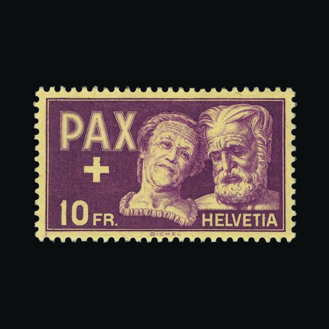 Lot 22154 - Switzerland 1945 -  UPA UPA Auction UPA 98