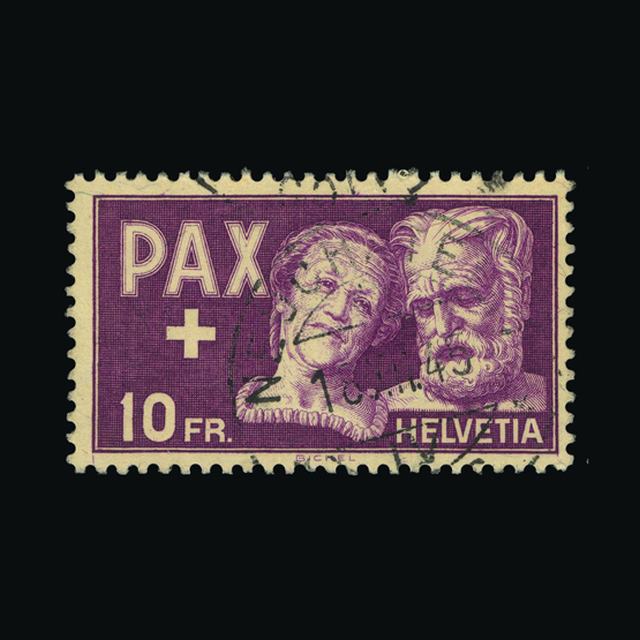 Lot 22155 - Switzerland 1945 -  UPA UPA Auction UPA 98
