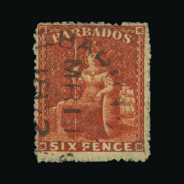 Lot 2219 - barbados 1870-71 - UPA UPA Auction UPA 98 Lot 2219 - barbados 1870-71 - UPA UPA Auction UPA 98