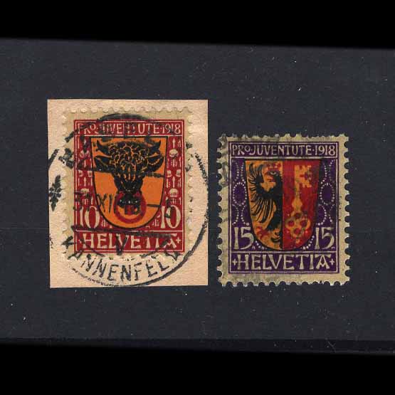 Lot 22190 - Switzerland - Pro Juventute 1918 - UPA UPA Auction UPA 98 Lot 22190 - Switzerland - Pro Juventute 1918 - UPA UPA Auction UPA 98