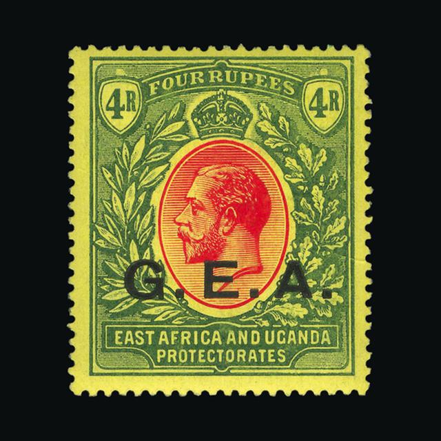 Lot 22209 - tanganyika 1917-22 -  UPA UPA Auction UPA 98