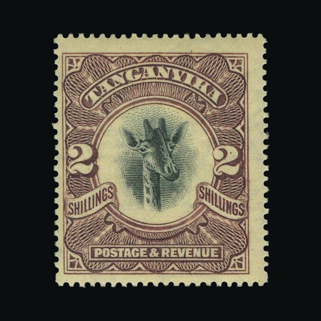 Lot 22215 - tanganyika 1922-25 -  UPA UPA Auction UPA 98