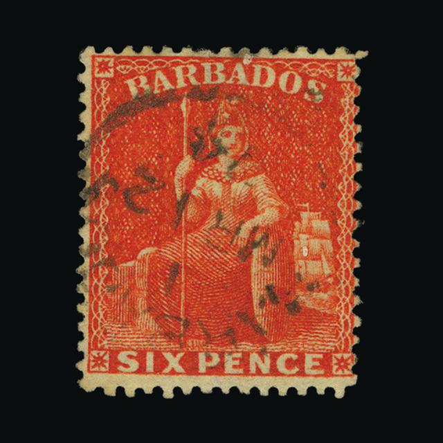 Lot 2222 - barbados 1872 - UPA UPA Auction UPA 98 Lot 2222 - barbados 1872 - UPA UPA Auction UPA 98