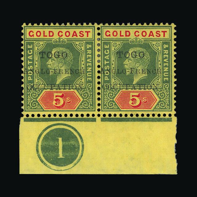 Lot 22235 - togo 1915 -  UPA UPA Auction UPA 98