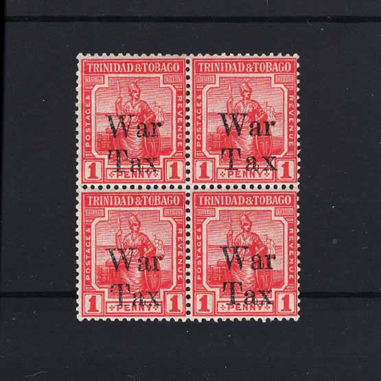 Lot 22301 - trinidad and tobago 1918 -  UPA UPA Auction UPA 98