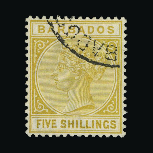 Lot 2236 - barbados 1882-86 -  UPA UPA Auction UPA 98