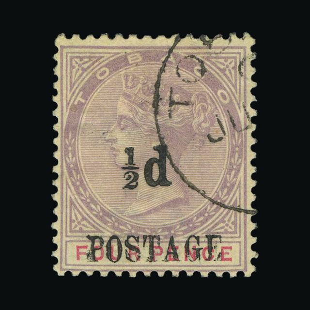 Lot 22366 - Trinidad and Tobago - Tobago 1883-96 - UPA UPA Auction UPA 98 Lot 22366 - Trinidad and Tobago - Tobago 1883-96 - UPA UPA Auction UPA 98