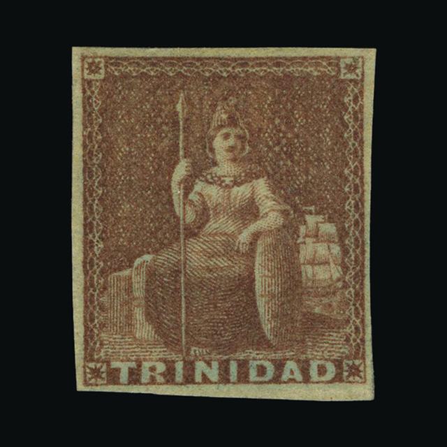 Lot 22375 - Trinidad and Tobago - Trinidad 1853 -  UPA UPA Auction UPA 98
