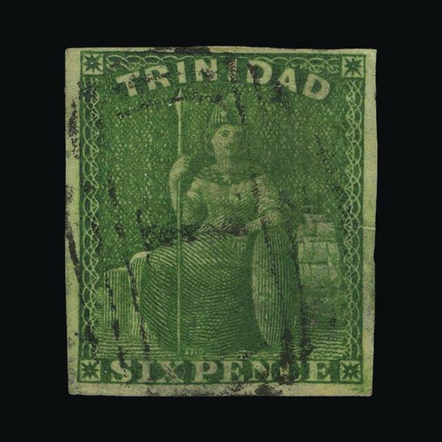 Lot 22377 - Trinidad and Tobago - Trinidad 1859 -  UPA UPA Auction UPA 98