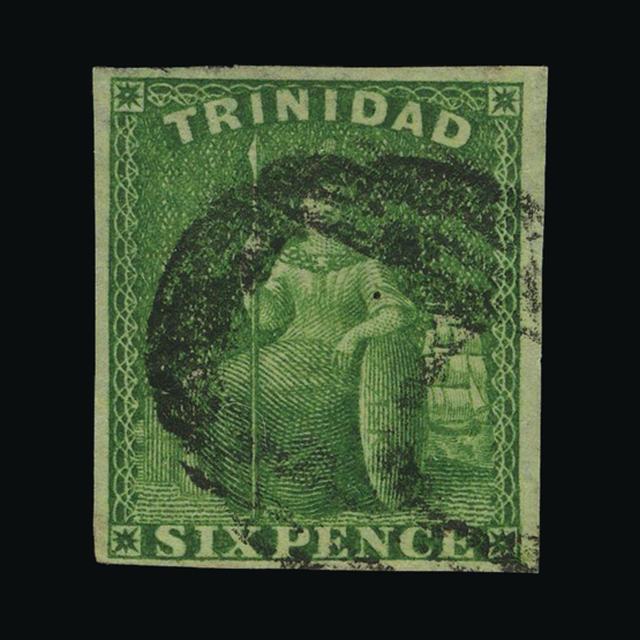 Lot 22378 - Trinidad and Tobago - Trinidad 1859 -  UPA UPA Auction UPA 98