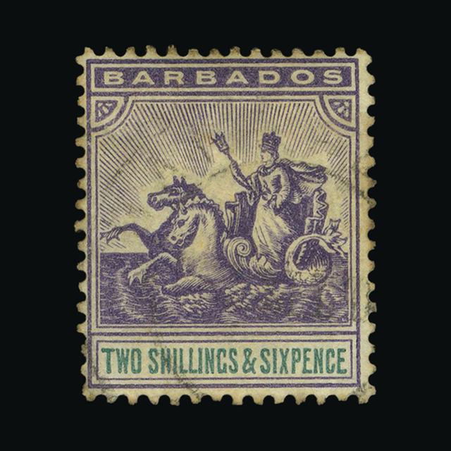 Lot 2250 - barbados 1892-1903 -  UPA UPA Auction UPA 98