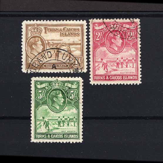 Lot 22539 - turks and caicos islands 1938 -  UPA UPA Auction UPA 98