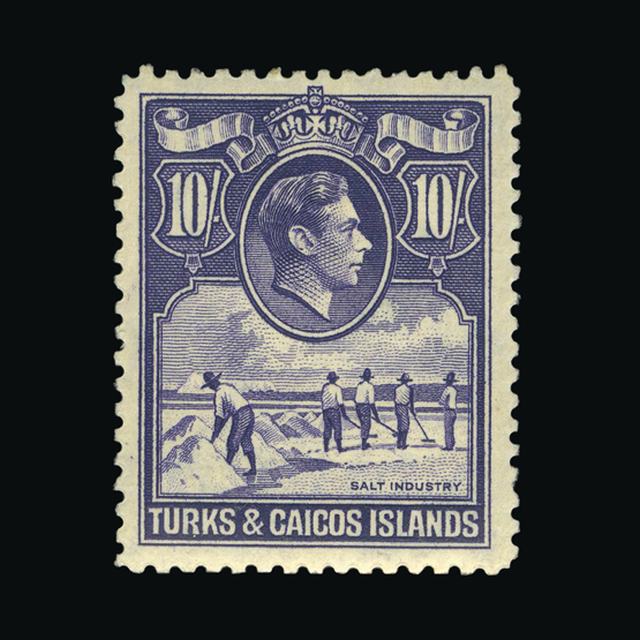 Lot 22544 - turks and caicos islands 1938-45 -  UPA UPA Auction UPA 98