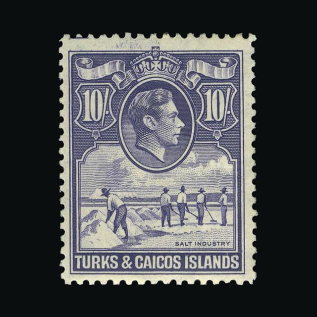 Lot 22560 - turks and caicos islands 1938-48 - UPA UPA Auction UPA 98 Lot 22560 - turks and caicos islands 1938-48 - UPA UPA Auction UPA 98