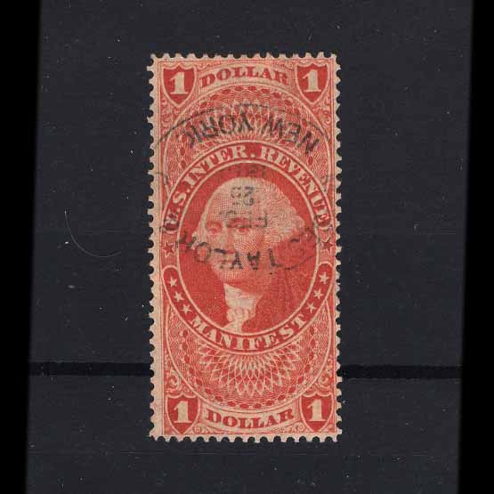 Lot 22782 - United States of America - Revenues 1862-71 - UPA UPA Auction UPA 98 Lot 22782 - United States of America - Revenues 1862-71 - UPA UPA Auction UPA 98