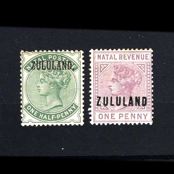 Lot 22913 - zululand 1888-93 -  UPA UPA Auction UPA 98
