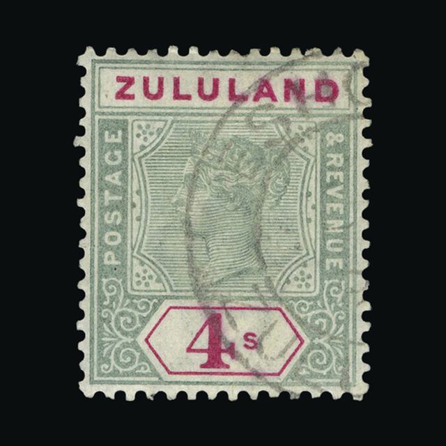 Lot 22920 - zululand 1894-96 -  UPA UPA Auction UPA 98