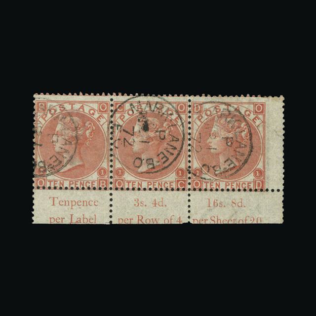 Lot 23115 - Great Britain - QV (surface printed) 1867-80 - UPA UPA Auction UPA 98 Lot 23115 - Great Britain - QV (surface printed) 1867-80 - UPA UPA Auction UPA 98