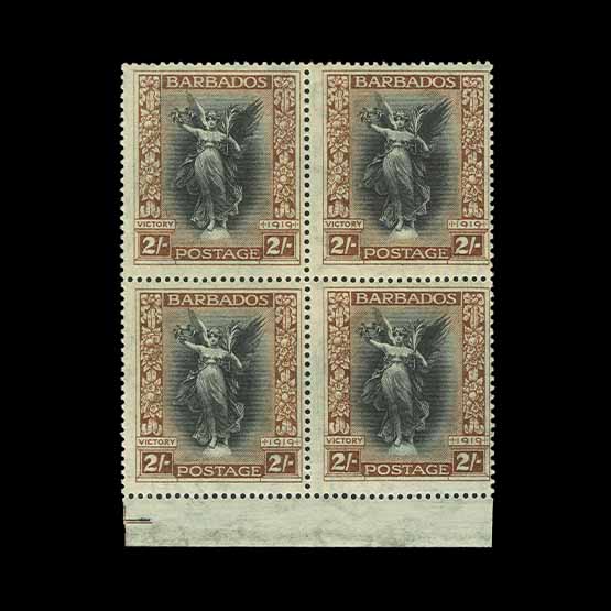 Lot 2314 - barbados 1920 - UPA UPA Auction UPA 98 Lot 2314 - barbados 1920 - UPA UPA Auction UPA 98