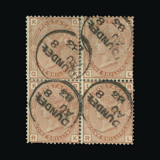Lot 23226 - Great Britain - QV (surface printed) 1880-83 - UPA UPA Auction UPA 98 Lot 23226 - Great Britain - QV (surface printed) 1880-83 - UPA UPA Auction UPA 98