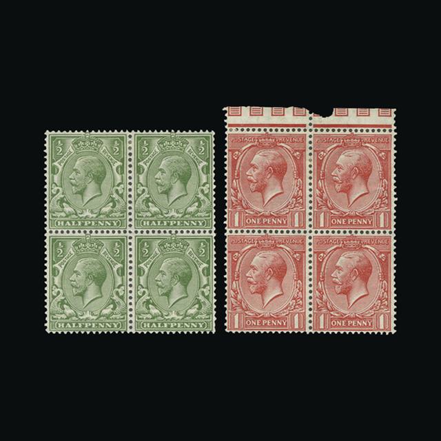 Lot 23314 - Great Britain - KGV 1913 - UPA UPA Auction UPA 98 Lot 23314 - Great Britain - KGV 1913 - UPA UPA Auction UPA 98