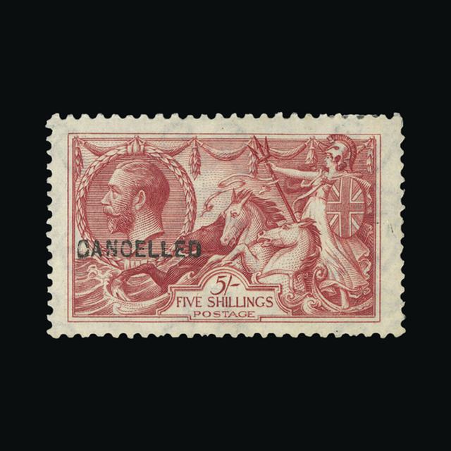 Lot 23330 - Great Britain - KGV 1918-19 -  UPA UPA Auction UPA 98