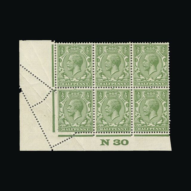 Lot 23332 - Great Britain - KGV 1924-26 -  UPA UPA Auction UPA 98