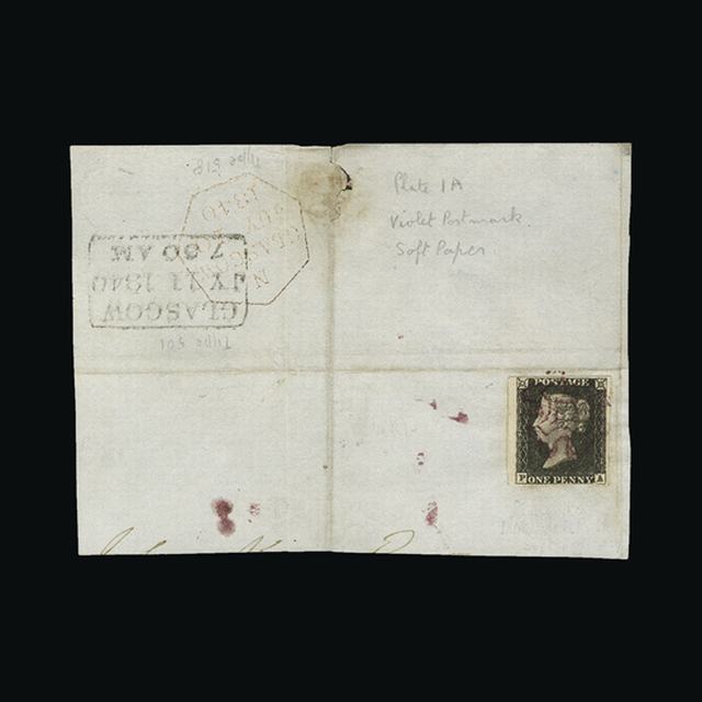 Lot 23345 - Great Britain - Covers - QV 1840 -  UPA UPA Auction UPA 98