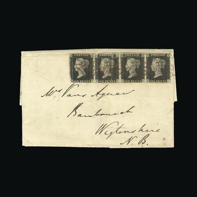 Lot 23347 - Great Britain - Covers - QV 1840 -  UPA UPA Auction UPA 98