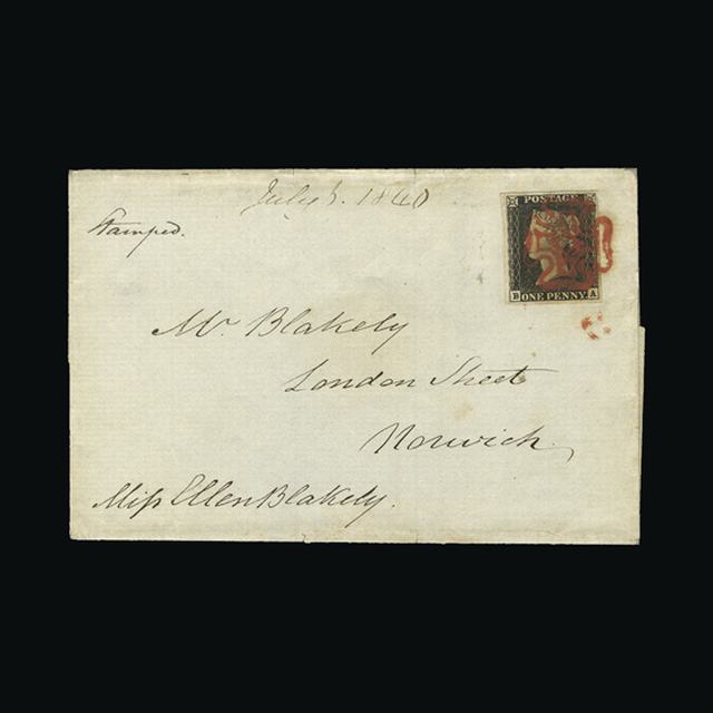 Lot 23348 - Great Britain - Covers - QV 1840 -  UPA UPA Auction UPA 98