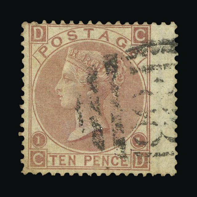 Lot 23397 - GREAT BRITAIN - used abroad 1873 -  UPA UPA Auction UPA 98