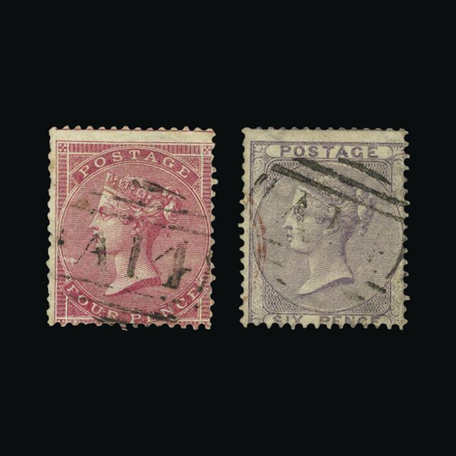 Lot 23400 - GREAT BRITAIN - used abroad 1857 -  UPA UPA Auction UPA 98