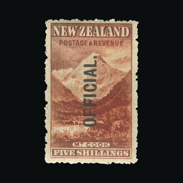 Lot 23487 - New Zealand - Officials 1907-11 -  UPA UPA Auction UPA 98