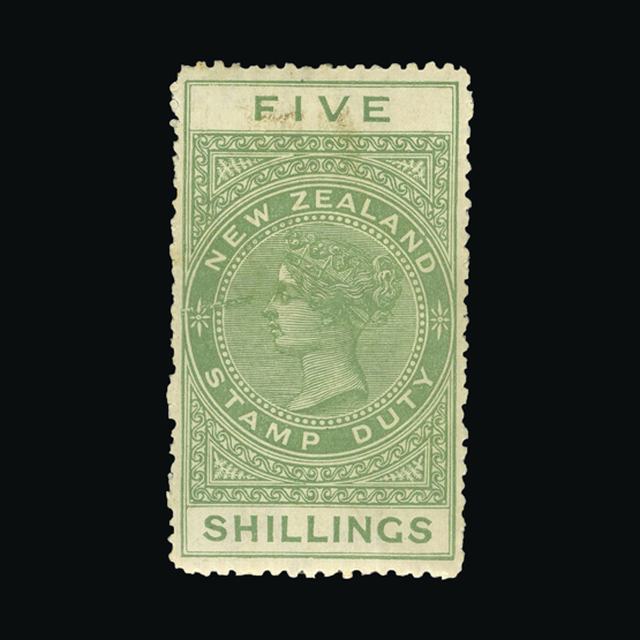 Lot 23495 - New Zealand - Postal Fiscals 1906 -  UPA UPA Auction UPA 98