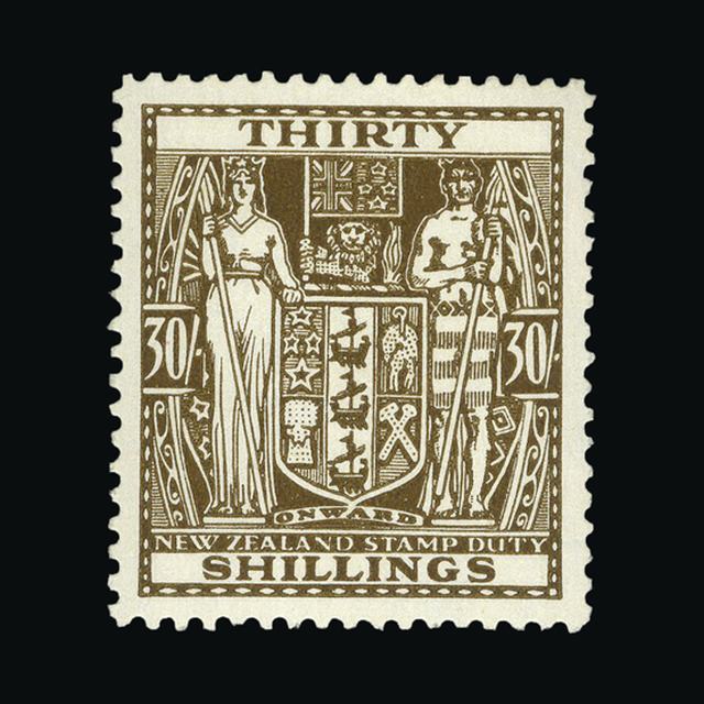 Lot 23510 - New Zealand - Postal Fiscals 1940-58 - UPA UPA Auction UPA 98 Lot 23510 - New Zealand - Postal Fiscals 1940-58 - UPA UPA Auction UPA 98