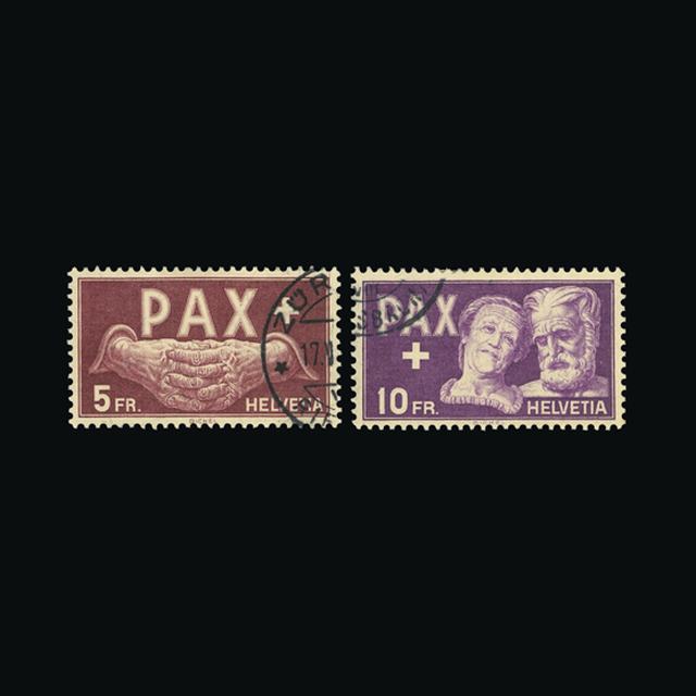 Lot 23568 - Switzerland 1945 - UPA UPA Auction UPA 98 Lot 23568 - Switzerland 1945 - UPA UPA Auction UPA 98