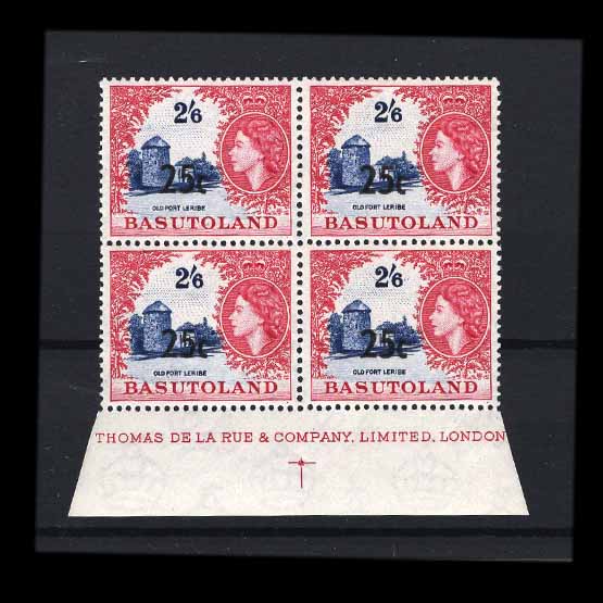 Lot 2474 - basutoland 1961 -  UPA UPA Auction UPA 98