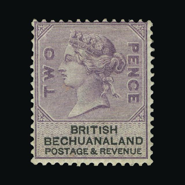 Lot 2492 - bechuanaland 1888 -  UPA UPA Auction UPA 98