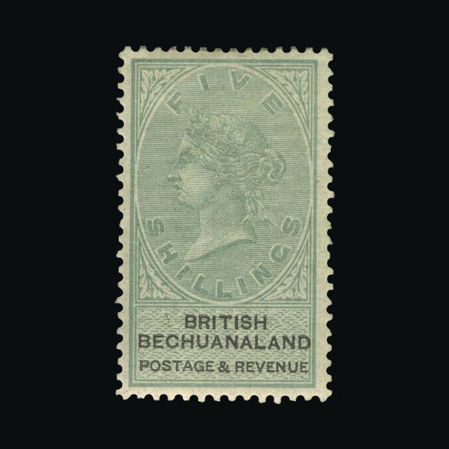 Lot 2494 - bechuanaland 1888 -  UPA UPA Auction UPA 98