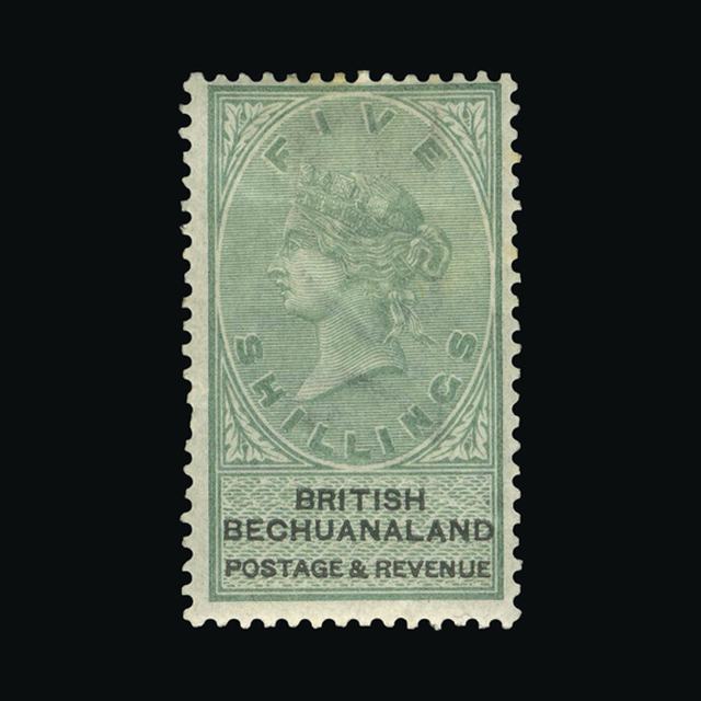 Lot 2495 - bechuanaland 1888 -  UPA UPA Auction UPA 98