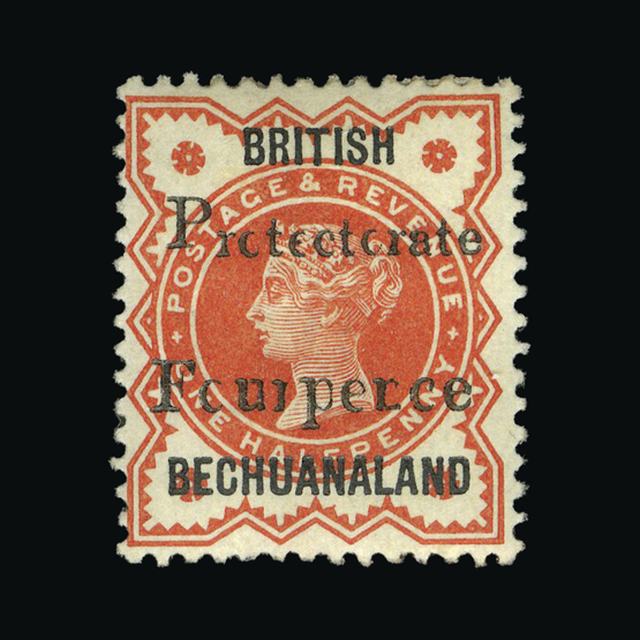 Lot 2503 - bechuanaland 1889 -  UPA UPA Auction UPA 98