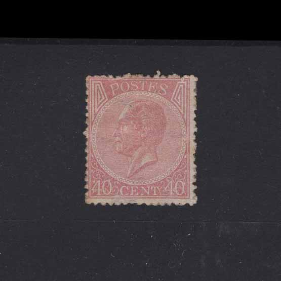 Lot 2607 - Belgium 1865-66 - UPA UPA Auction UPA 98 Lot 2607 - Belgium 1865-66 - UPA UPA Auction UPA 98