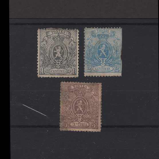Lot 2612 - Belgium 1866-67 - UPA UPA Auction UPA 98 Lot 2612 - Belgium 1866-67 - UPA UPA Auction UPA 98