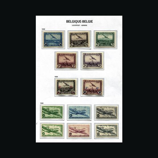Lot 2726 - Belgium 1930-58 - UPA UPA Auction UPA 98 Lot 2726 - Belgium 1930-58 - UPA UPA Auction UPA 98