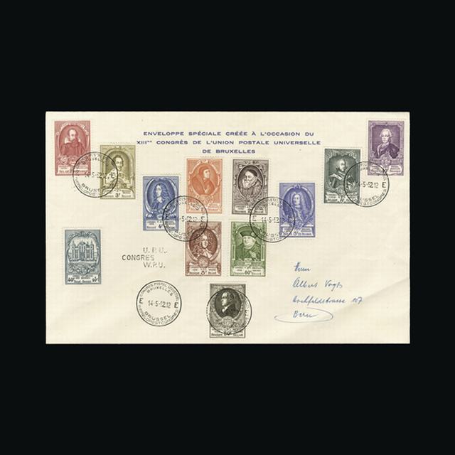 Lot 2790 - Belgium 1952 - UPA UPA Auction UPA 98 Lot 2790 - Belgium 1952 - UPA UPA Auction UPA 98