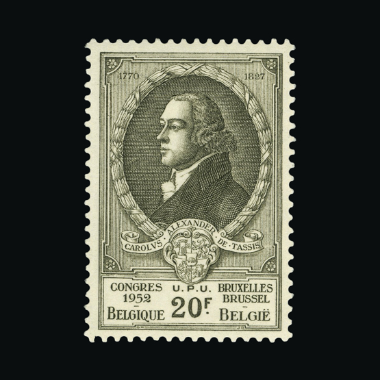 Lot 2794 - Belgium 1952 - UPA UPA Auction UPA 98 Lot 2794 - Belgium 1952 - UPA UPA Auction UPA 98